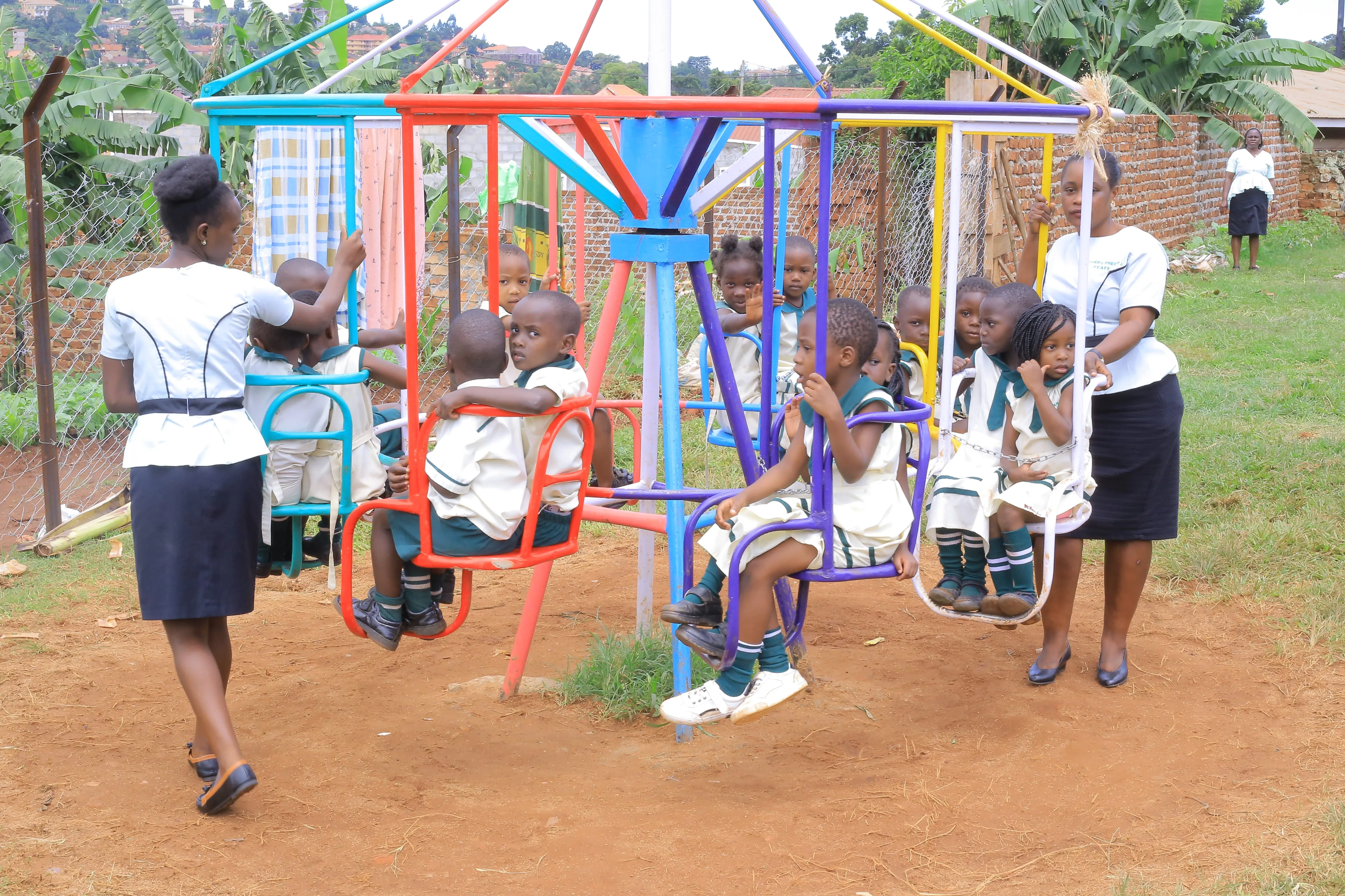 children playing