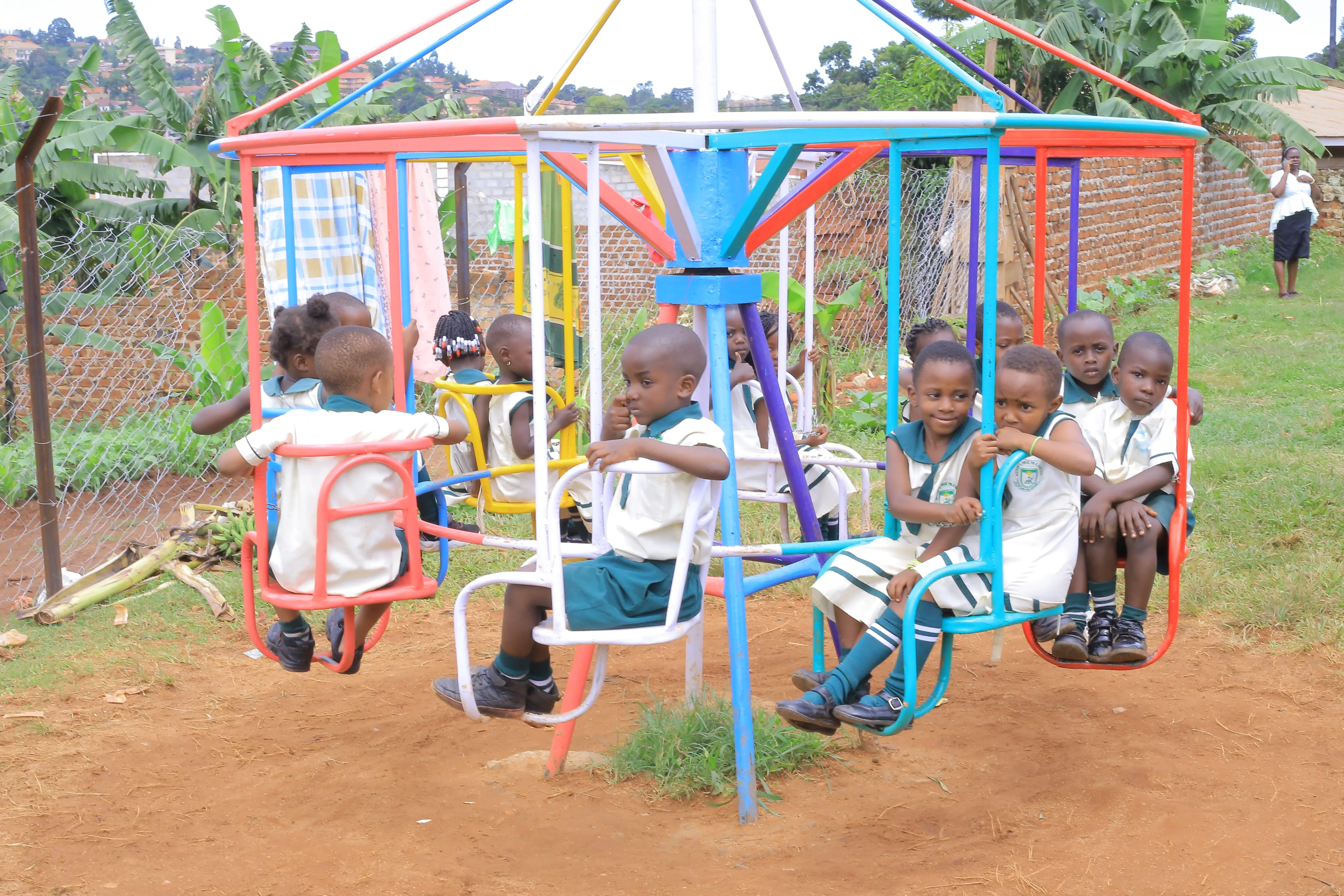 children playing